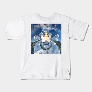 Man and Butterfly Kids T-Shirt